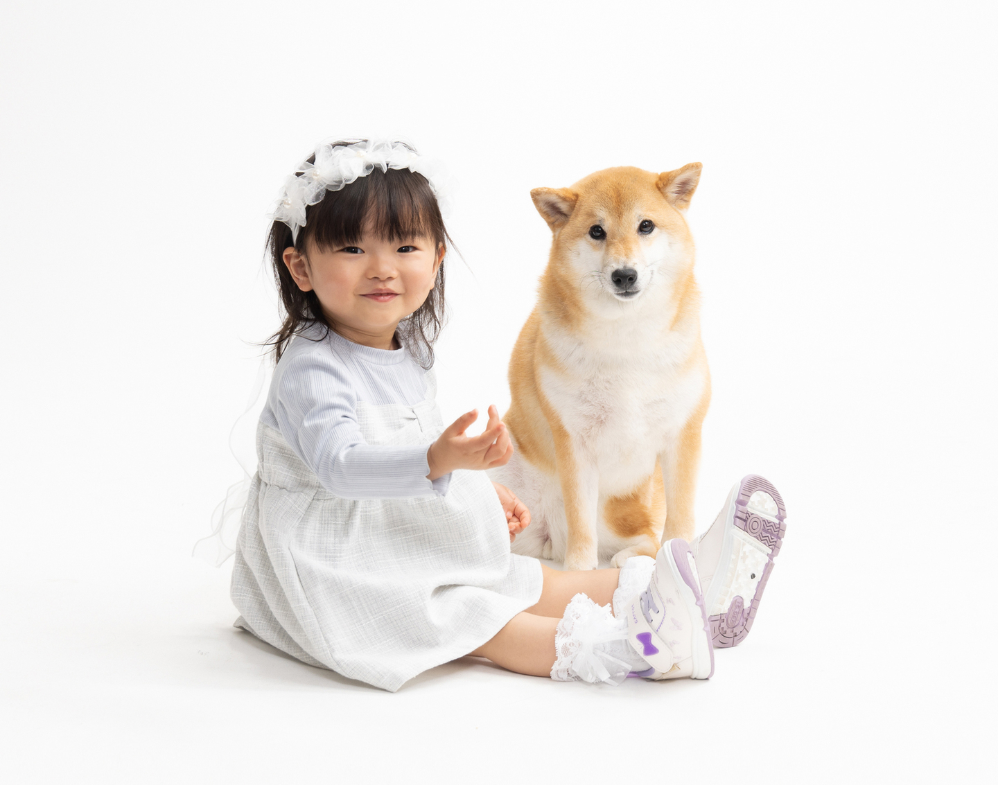 宮田写真館ペットと家族写真