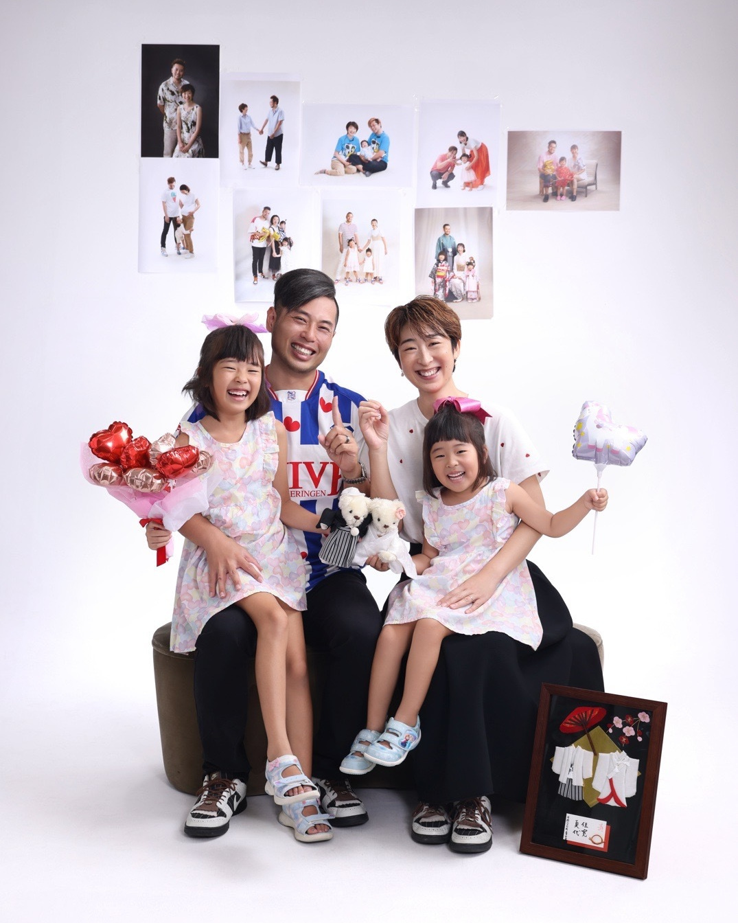 宮田写真館ペットと家族写真